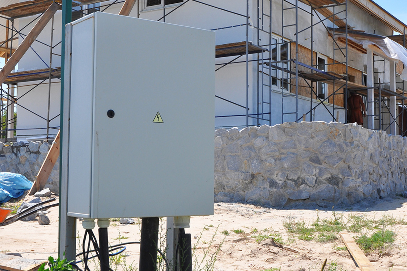 Baustrom bei Bernstein Elektrotechnik in Fürth