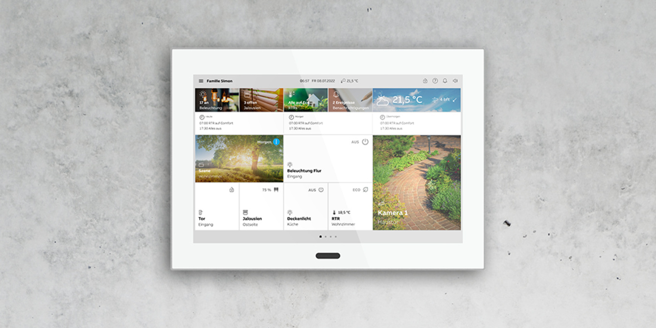 Busch-SmartTouch 10“ bei Bernstein Elektrotechnik in Fürth